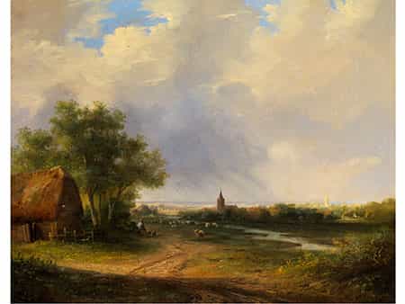  Marinus Adrianus I Koekkoek, 1807 Middelburg – 1868/ 70 Amsterdam, zug.