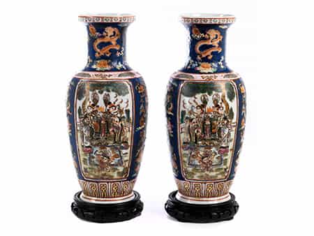  Paar chinesische Vasen