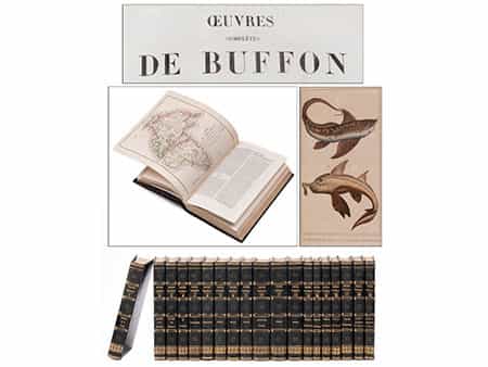 † Georges-Louis Leclerc de Buffon. Oeuvres complètes