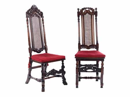 Paar Historismus-Stühle