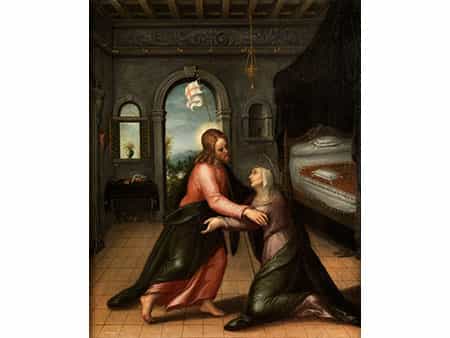 Bernardino Gatti, genannt Il Sojaro , 1495/ 96 Pavia – 1576 Cremona, zug.