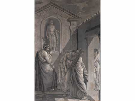  Papier Peint mit mythologischer Szene