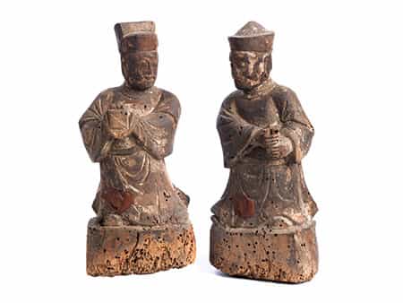  Paar Mönchsfiguren