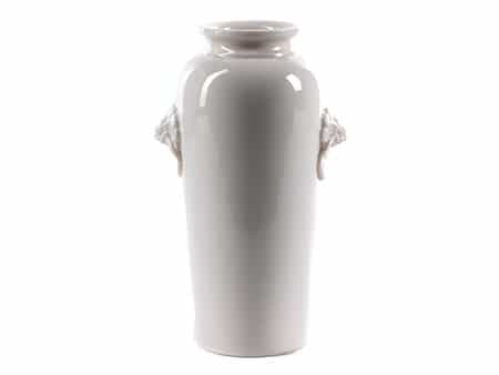  Vase in Weißporzellan