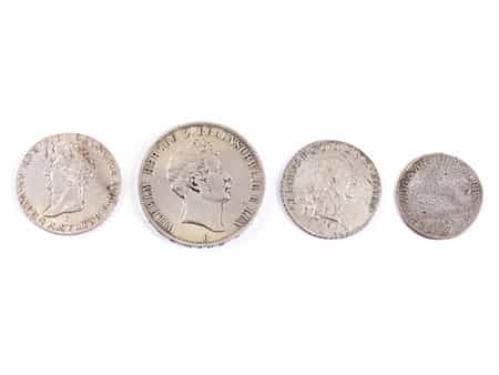  Vier Braunschweiger Münzen