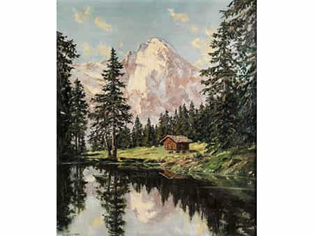  Franz Hienl-Merre, 1869 – 1943, Deutscher Maler