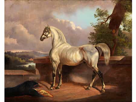  Pferdemaler/ Monogrammist des 19. Jahrhunderts
