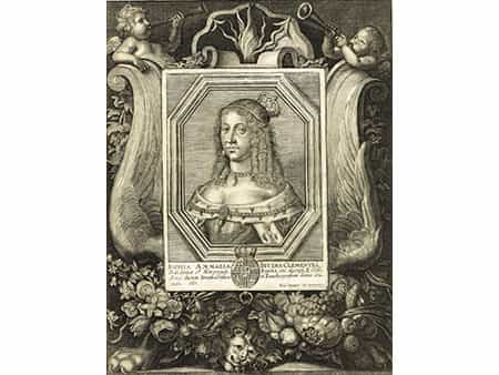  Sophie Amalie Königin von Dänemark und Norwegen, 1628 - 1685, geborene Prinzessin zu Braunschweig-Lüneburg