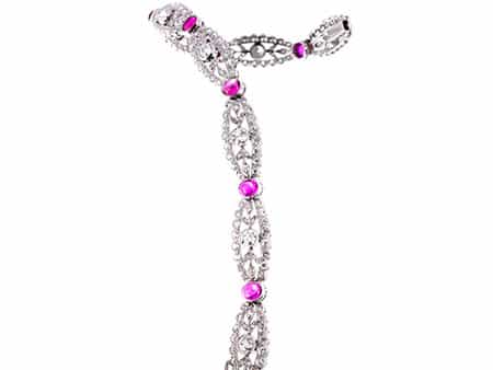  Rubin-Diamantarmband