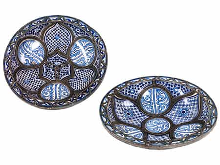  Paar maurische Platten
