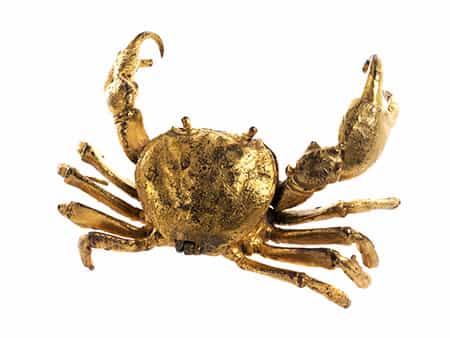 Kleine Dose in Form einer Krabbe im Stil des 16. Jahrhunderts