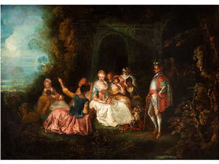 Französischer Maler des 18. Jahrhunderts aus der Watteauschule