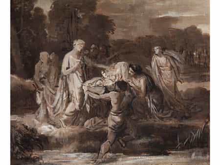 Französischer Maler Ende des 18. Jahrhunderts