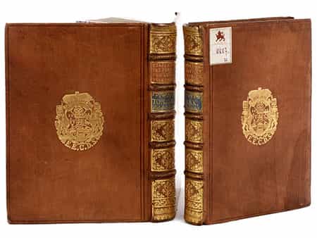 Wappeneinband Grafen Schönborn, Terentius, Italian and Latin