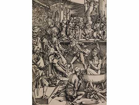  Großer Holzschnitt nach Albrecht Dürer