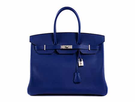 Hermès Birkin Bag 35 cm Electric Blue 