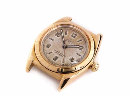  ROLEX Bubble Back in Rotgold, Ref 4777