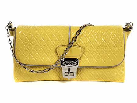 Tod's Signature Collection Pochette Bag Gelb 