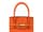 Detailabbildung:  Hermès Birkin Bag 35 cm „Potiron Orange“