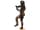 Detailabbildung:  Bronzestatuette eines tanzenden Bacchanten