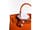 Detail images:  Hermès Birkin Bag 35 cm „Orange“