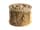 Detailabbildung: Museale Elfenbein-Deckeldose mit reichem, figürlichem Reliefdekor 