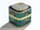 Detailabbildung:  Cloisonné-Box mit durchbrochener Jadeplakette