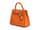 Detailabbildung: Hermès Kelly Bag 25 cm „Orange“
