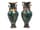 Detailabbildung: Paar chinesische Cloisonné-Vasen