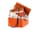 Detail images: Hermès Birkin Bag 40 cm Special Order Horseshoe „Orange & Vert Anis“