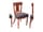 Detailabbildung: Satz von vier klassizistischen Stühlen