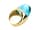 Detailabbildung:  Aquamarin-Ring