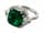 Detail images:  Smaragd-Diamantring