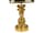 Detailabbildung:  Bronzelampe mit Louis XVI-Fuß