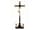 Detailabbildung:  Altarkreuz mit Corpus Christi in Elfenbein