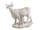 Detail images:  Kuh aus Biskuitporzellan