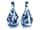 Detailabbildung: Paar blau-weiße Kangxi-Vasen