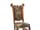 Detailabbildung:  Außergewöhnlicher Barock-Stuhl