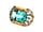 Detailabbildung: Aquamarin-Diamantbrosche von Boucheron