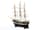 Detail images: Schiffsmodell eines Dreimaster-Segelschiffs