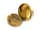 Detailabbildung: Ovale Golddose mit Blütendekoration in Form von Rubinrosetten und kleinen Diamanten