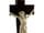 Detailabbildung: Holzkruzifix mit Corpus Christi in Elfenbein