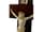 Detailabbildung: Holzkreuz mit Corpus Christi