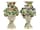 Detail images: Paar durchbrochene Meißener Vasen