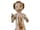 Detailabbildung: Schnitzfigur eines Jesusknäbleins mit erhobener Segenshand