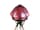 Detailabbildung: Jugendstil-Tischlampe mit roséfarbenem Schirm