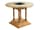 Detail images: Runder Tisch mit sechs Stühlen
