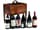 Detail images: Weinträger mit sechs Flaschen