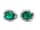 Detailabbildung: Smaragd-Saphir-Diamantohrclipse