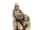 Detailabbildung: Zweifigurige Elfenbein-Schnitzgruppe der Dornenkrönung Christi
